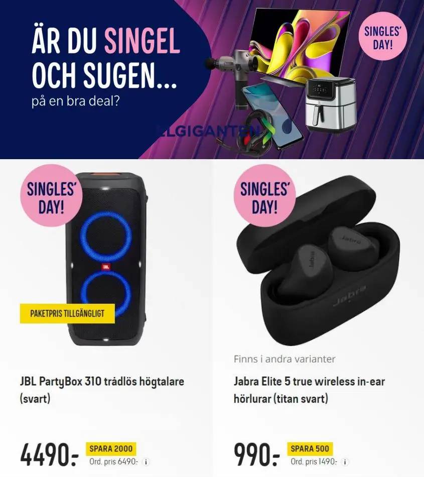 Elgiganten Singles' Day!