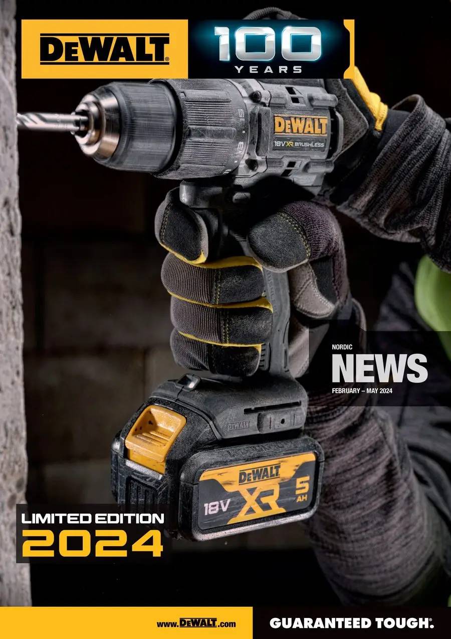 Dewalt reklamblad