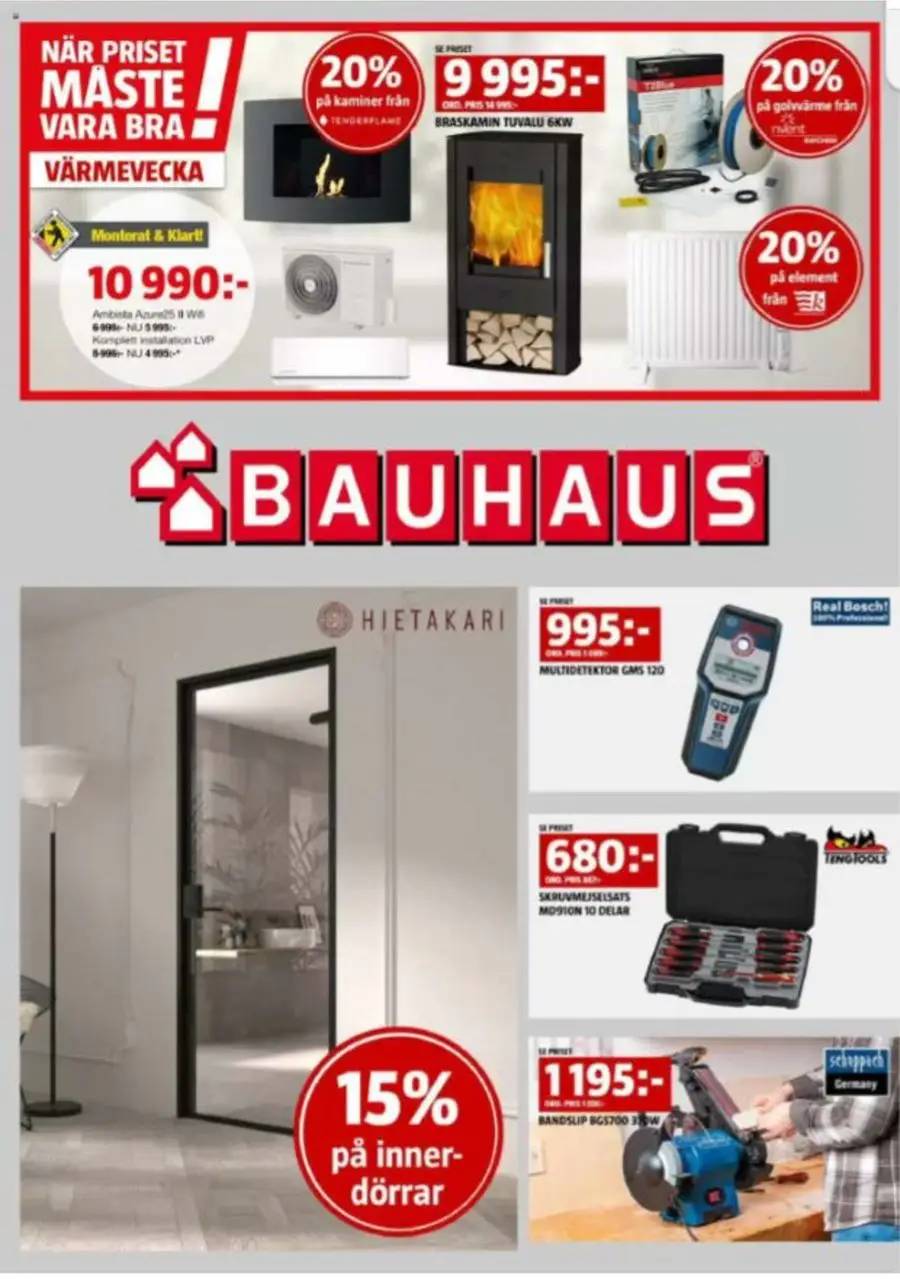 Bauhaus promociones !