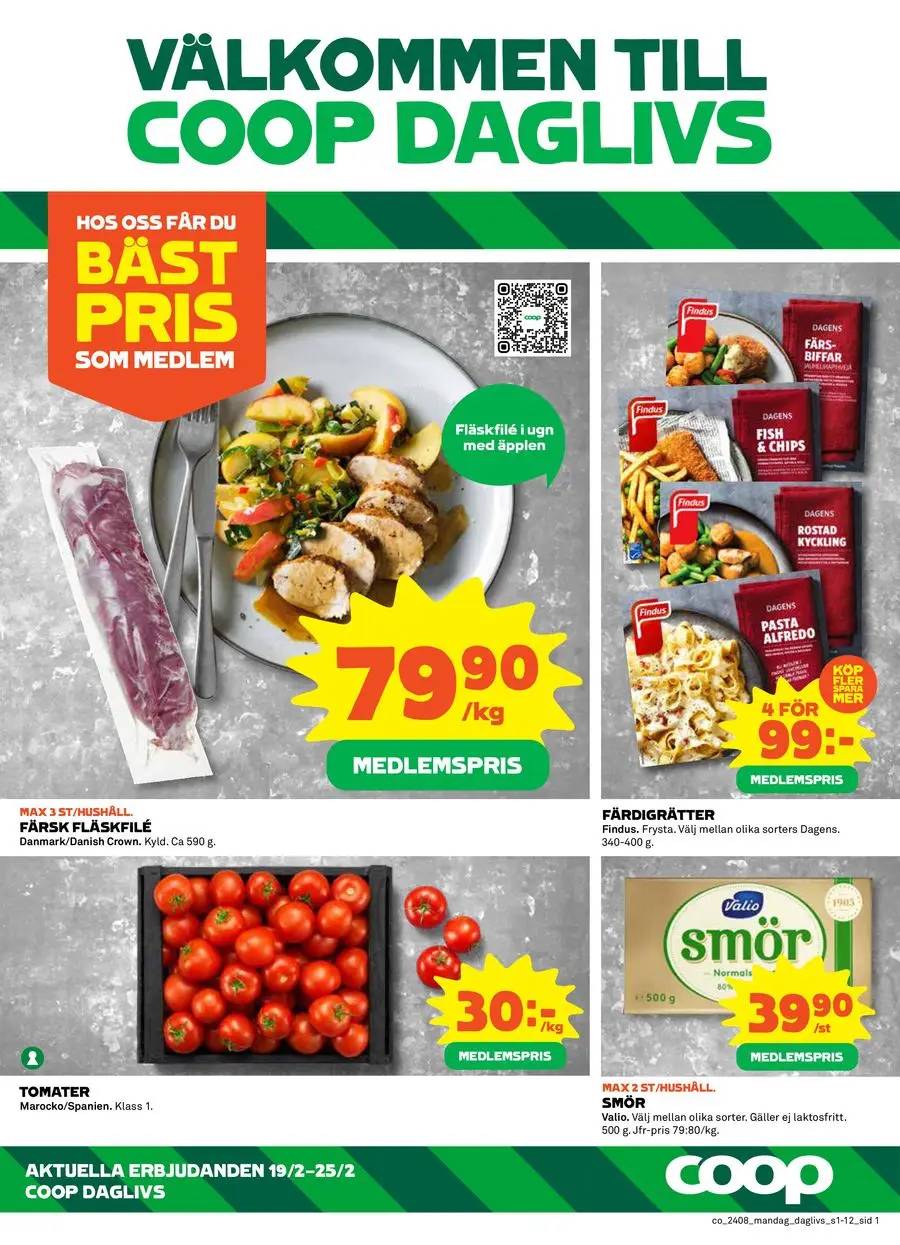 Coop Daglivs reklamblad